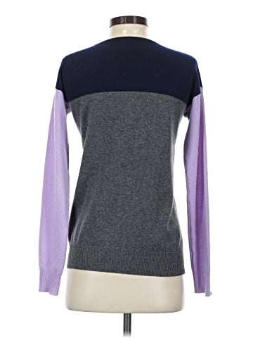 Aqua Cashmere Pullover Sweater (view 2)