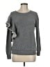 Splendid 100% Cotton Gray Pullover Sweater Size M - photo 1