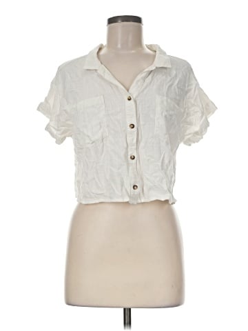 Francesca's Short Sleeve Blouse (view 1)