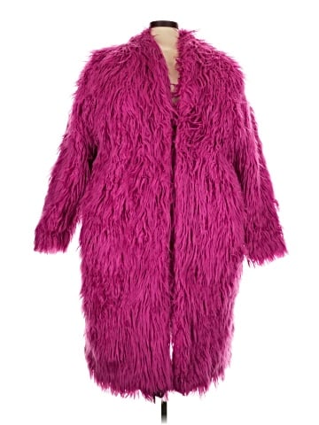 ELOQUII Faux Fur Jacket (view 1)