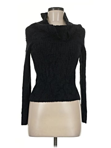 Pink Rose Turtleneck Sweater (view 1)
