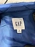 Gap 100% Polyester Plaid Blue Coat Size XS - photo 6