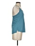 Nike 100% Polyester Teal Active Tank Size S - photo 4