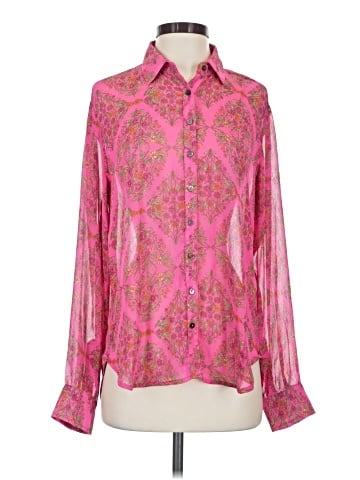 Olivaceous Long Sleeve Blouse (view 1)