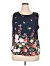 DR2 100% Polyester Blue Sleeveless Blouse Size XXL - photo 1
