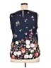 DR2 100% Polyester Blue Sleeveless Blouse Size XXL - photo 2