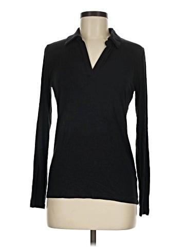 Magaschoni Long Sleeve Polo (view 1)