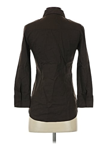 Theory 3/4 Sleeve Button-Down Shirt (view 2)