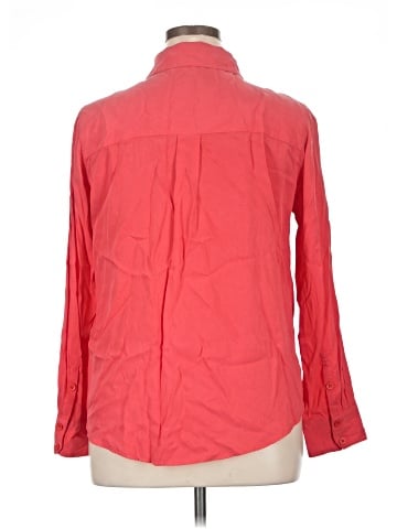 Universal Standard Long Sleeve Button-Down Shirt (view 2)