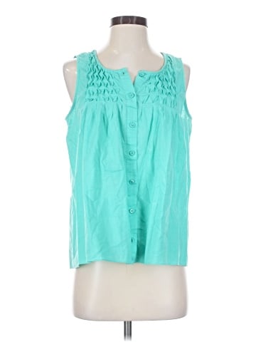 J.Crew Factory Store Sleeveless Blouse (view 1)