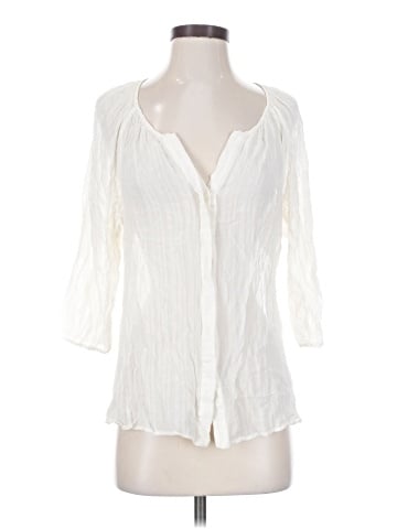 Joie 3/4 Sleeve Silk Top (view 1)