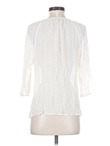 Joie 3/4 Sleeve Silk Top (view 2)