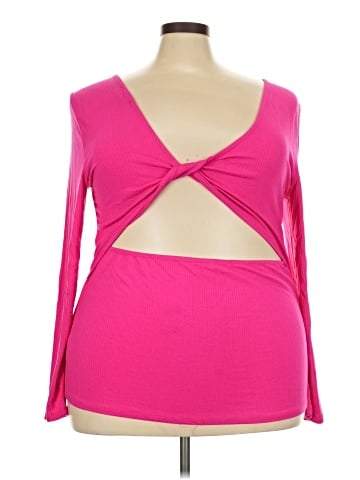ELOQUII Long Sleeve Top (view 1)