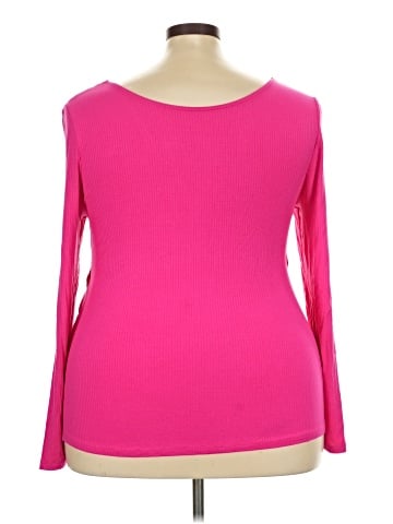 ELOQUII Long Sleeve Top (view 2)