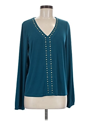 INC International Concepts Long Sleeve Blouse (view 1)