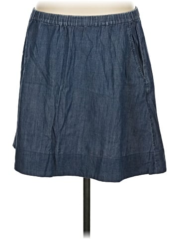 Eileen Fisher Denim Skirt (view 1)