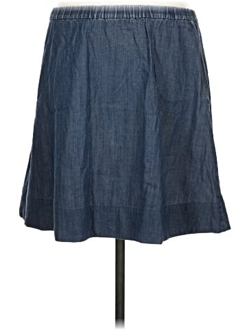 Eileen Fisher Denim Skirt (view 2)