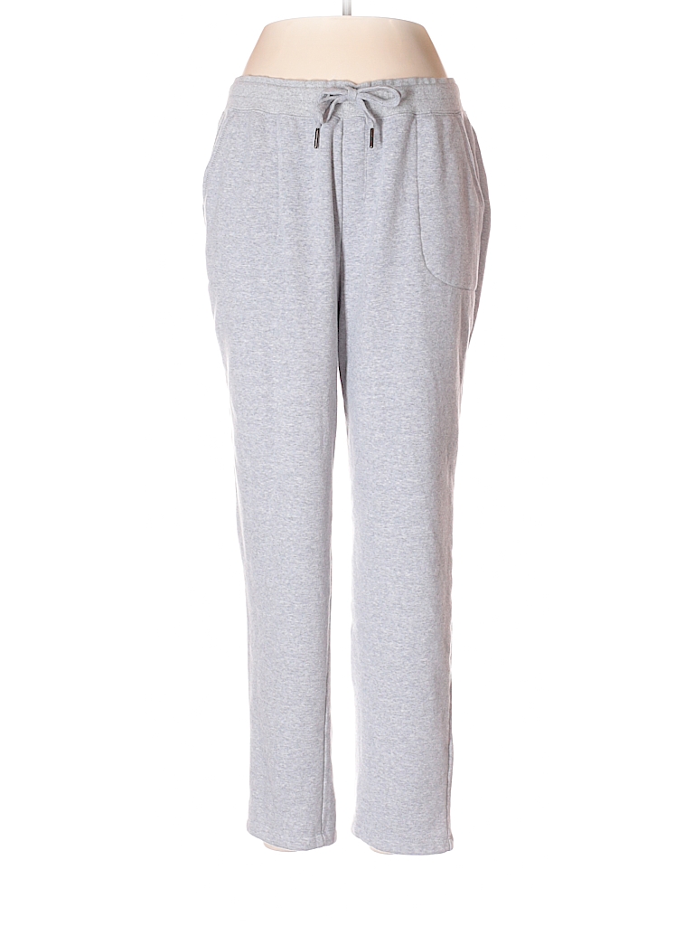 Green Tea Solid Gray Sweatpants Size XL - 55% off | thredUP
