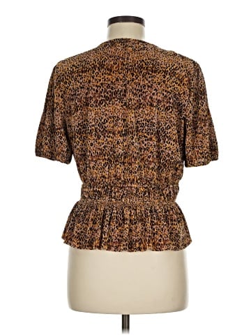 WAYF Short Sleeve Blouse (view 2)