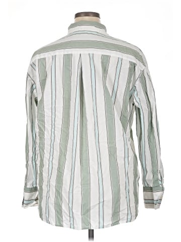Ann Taylor LOFT Long Sleeve Button-Down Shirt (view 2)