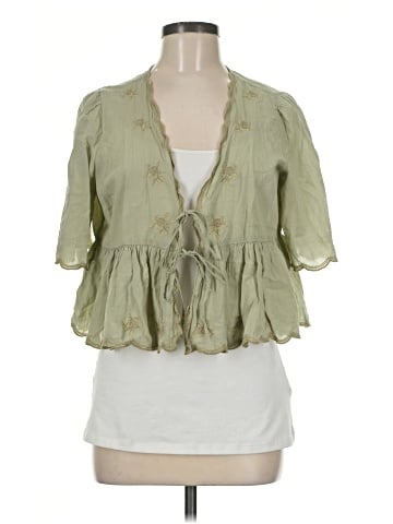 American Eagle Outfitters 3/4 Sleeve Blouse (view 1)