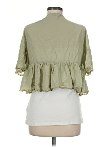 American Eagle Outfitters 3/4 Sleeve Blouse (view 2)