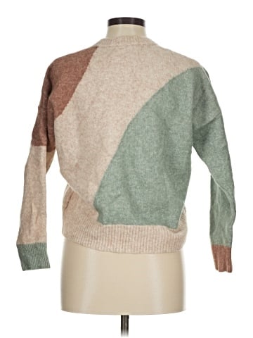 Madewell Cedarbrook Pullover Sweater in Colorblock (view 2)