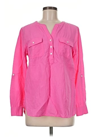 Talbots Outlet Long Sleeve Blouse (view 1)