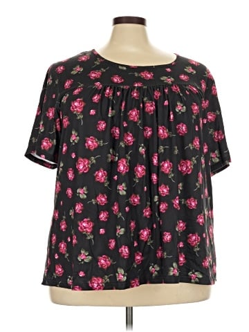 Unbranded Short Sleeve Blouse (view 1)