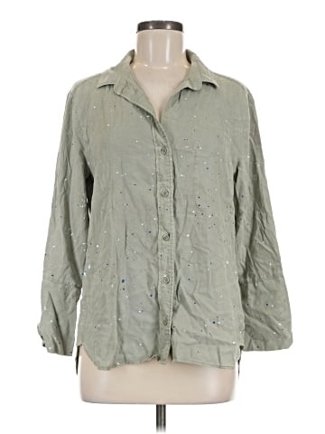 Cloth & Stone 3/4 Sleeve Button-Down Shirt (view 1)