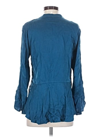 Black Label by Chico's Long Sleeve Blouse (view 2)