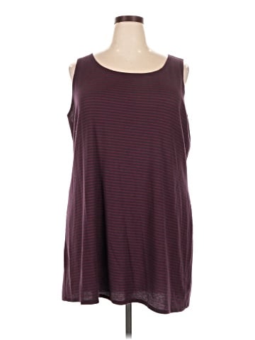 LOGO by Lori Goldstein Sleeveless Top (view 1)