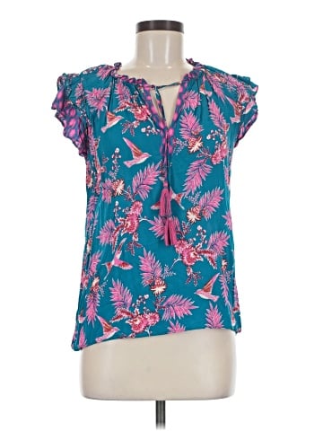 Rose + Olive Sleeveless T-Shirt (view 1)