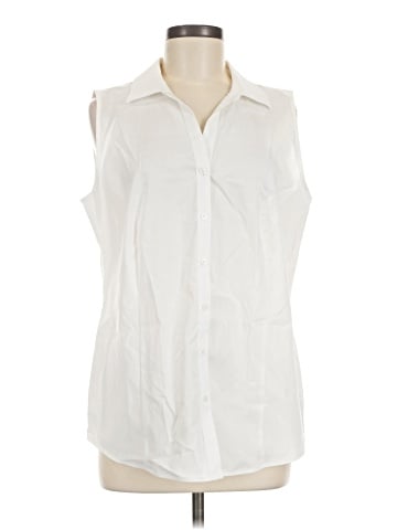 Talbots Sleeveless Button-Down Shirt (view 1)