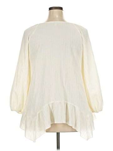 Cato 3/4 Sleeve Blouse (view 2)