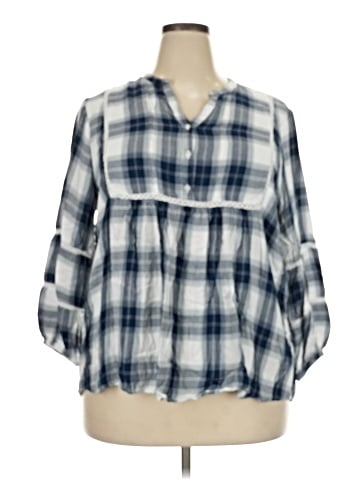 Cato 3/4 Sleeve Blouse (view 1)