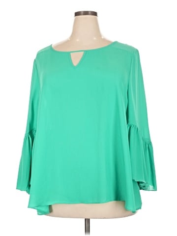 Lane Bryant 3/4 Sleeve Blouse (view 1)