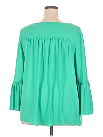 Lane Bryant 3/4 Sleeve Blouse (view 2)