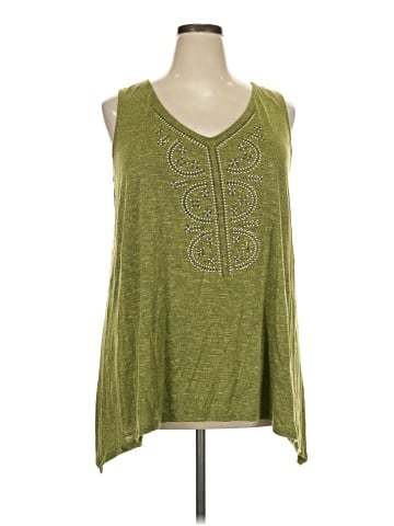 Faded Glory Sleeveless T-Shirt (view 1)