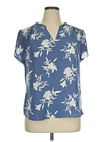 41Hawthorn Short Sleeve Blouse (view 1)