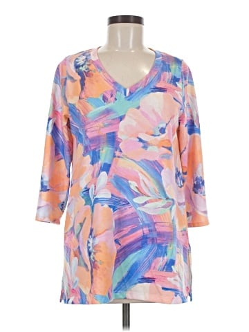 Soft Surroundings 3/4 Sleeve T-Shirt (view 1)