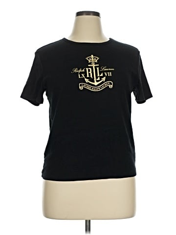 Lauren by Ralph Lauren Short Sleeve Top (view 1)