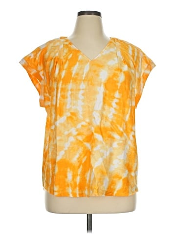 Simply Vera Vera Wang Short Sleeve Top (view 1)