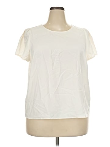J.Crew Factory Store Short Sleeve Top (view 1)