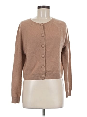 Aqua Cashmere Cardigan (view 1)