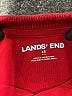 Lands' End 100% Cotton Red Short Sleeve Polo Size 4 - 5 - photo 3