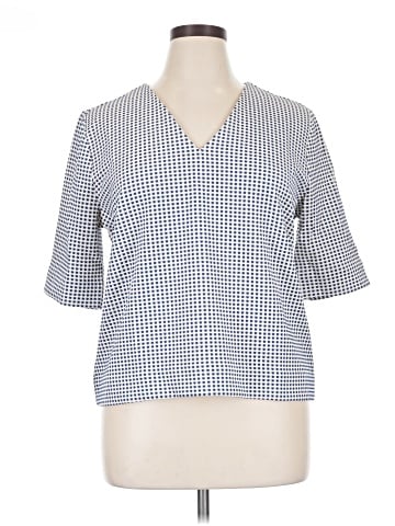 Ann Taylor Short Sleeve Blouse (view 1)