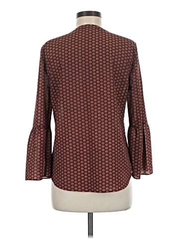 J.Crew Factory Store 3/4 Sleeve Blouse (view 2)