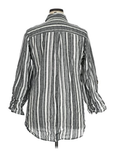 Ellen Tracy 3/4 Sleeve Button-Down Shirt (view 2)