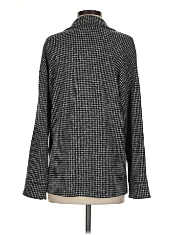 Madewell Brushed Knit Redford Blazer in Houndstooth Check (view 2)